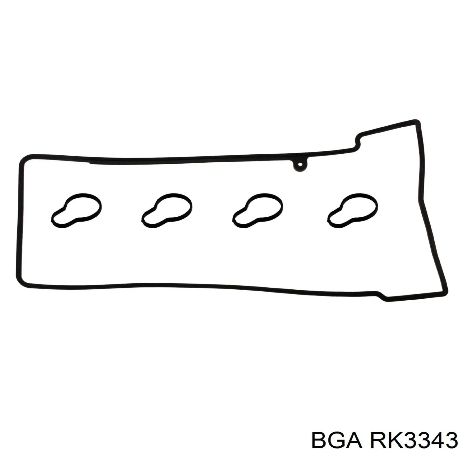 Прокладка клапанной крышки двигателя, комплект BGA RK5600 цена, от 12.62 USD