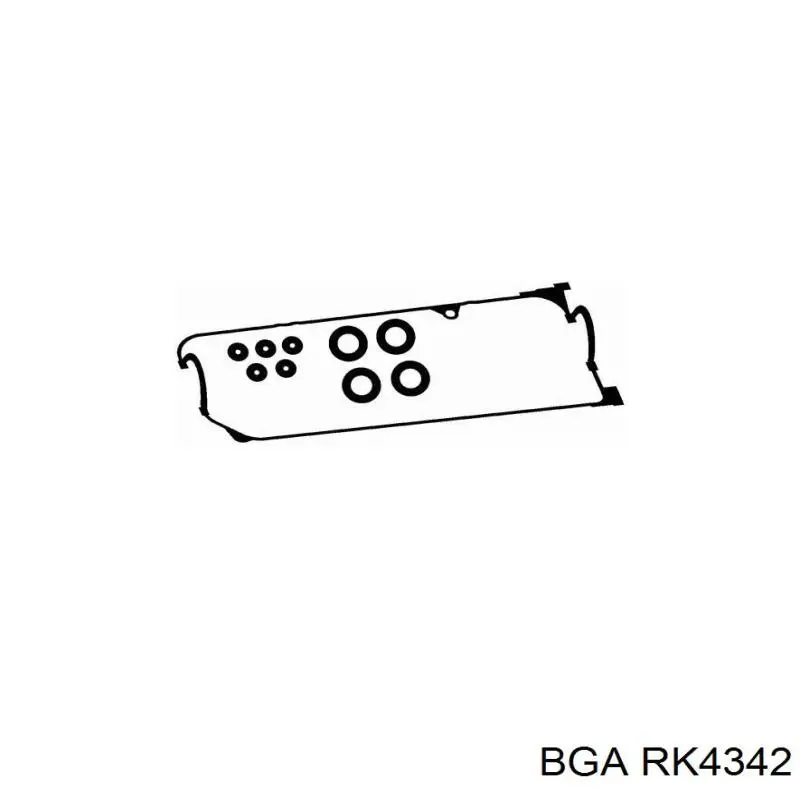 RK4342 BGA прокладка клапанной крышки