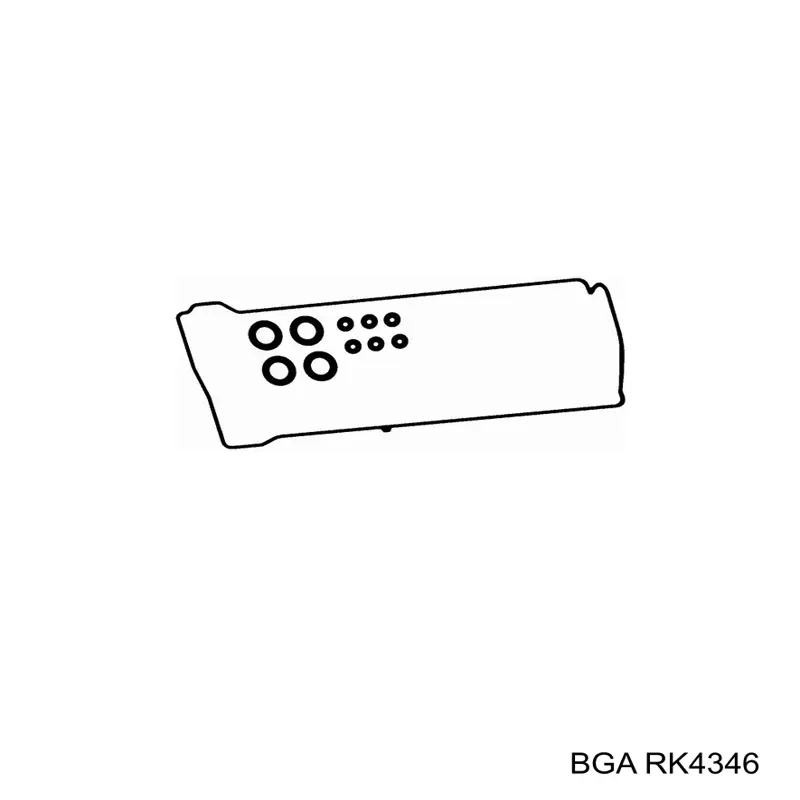 Прокладка клапанной крышки двигателя, комплект BGA RK4346 цена, от 18.19 USD