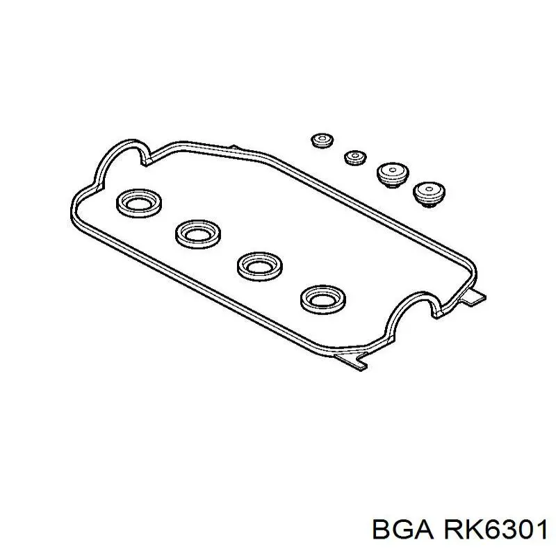 Juego de Juntas, Tapa de culata de cilindro, Anillo de junta RK6301 BGA