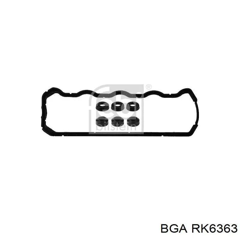 Прокладка клапанной крышки двигателя, комплект BGA RK6363 цена, от 9.30 USD