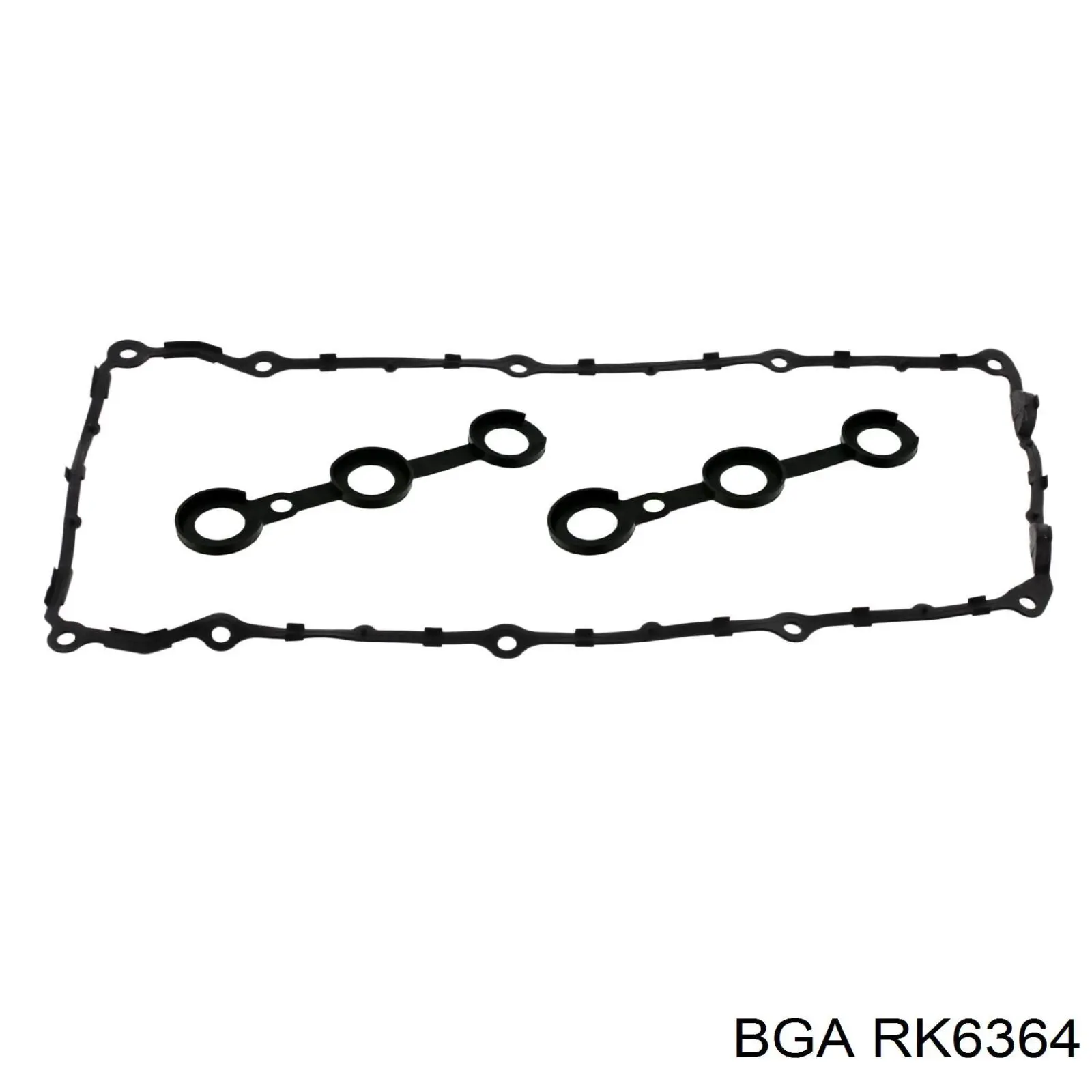 Juego de Juntas, Tapa de culata de cilindro, Anillo de junta RK6364 BGA