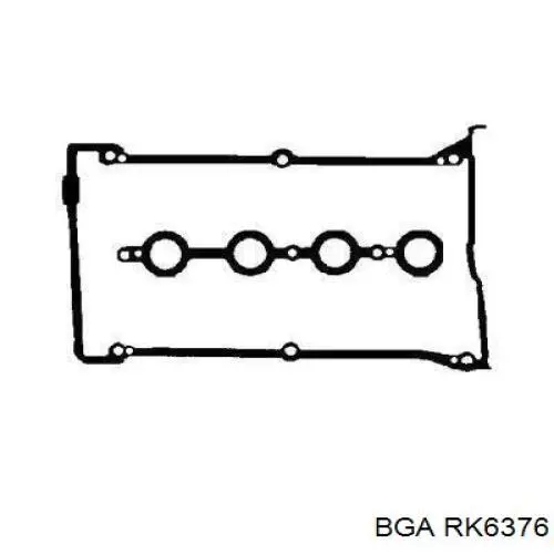 Juego de Juntas, Tapa de culata de cilindro, Anillo de junta RK6376 BGA