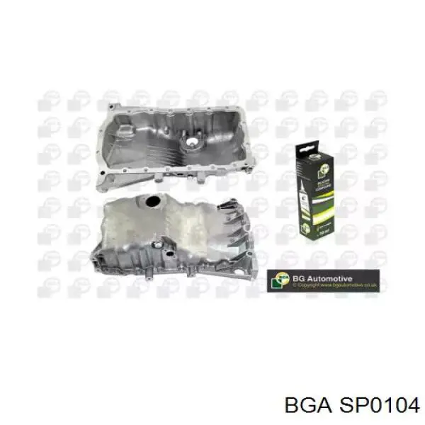 SP0104 BGA поддон масляный картера двигателя