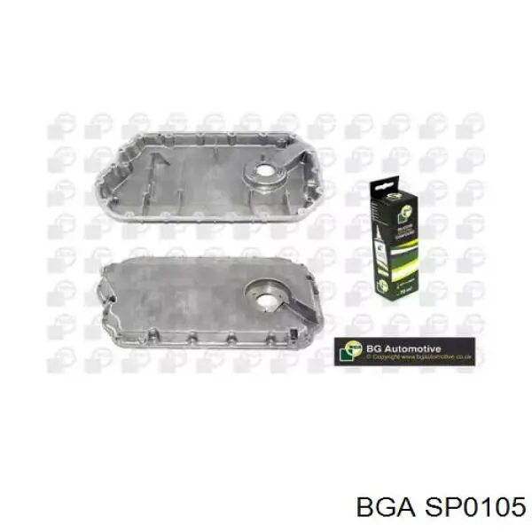 Поддон масляный картера двигателя, нижняя часть SP0105 BGA