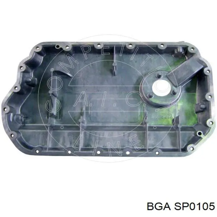 Поддон масляный картера двигателя, нижняя часть BGA SP0105 цена, от 36.41 USD
