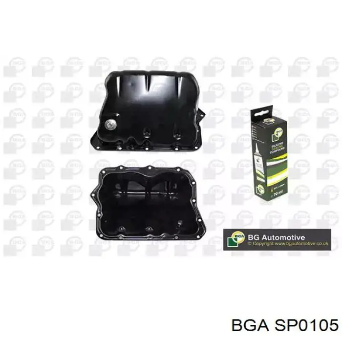 Купить SP0105 BGA Поддон масляный картера двигателя, нижняя часть