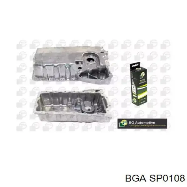 SP0108 BGA поддон масляный картера двигателя