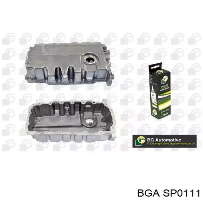 Поддон масляный картера двигателя BGA SP0111