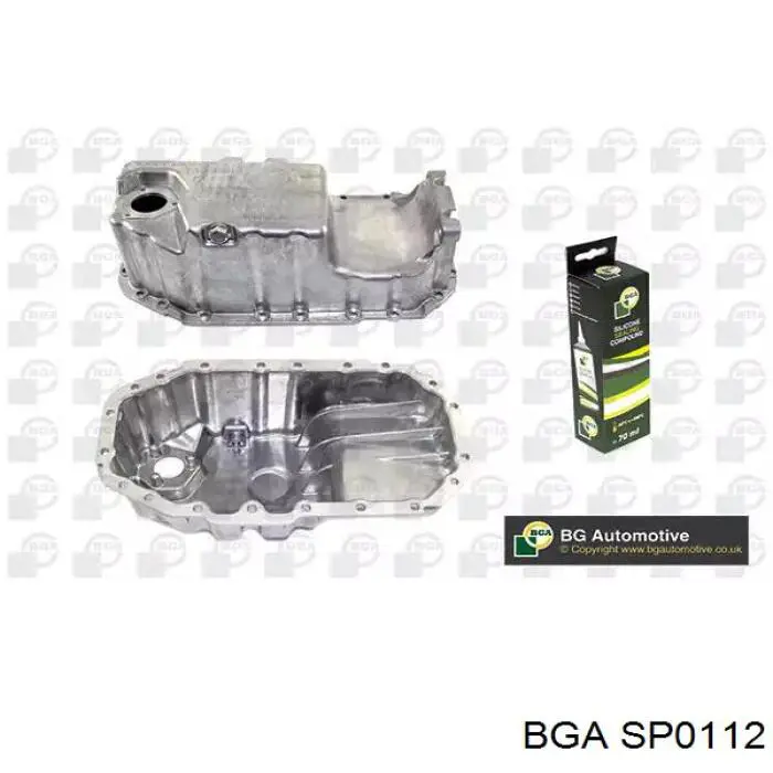 Поддон масляный картера двигателя BGA SP0112