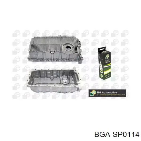 SP0114 BGA panela de óleo de cárter do motor