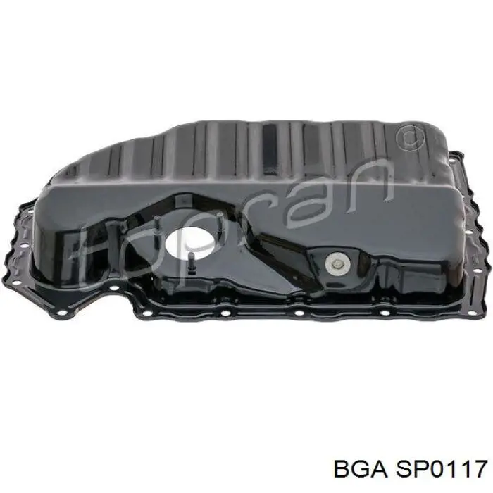 Поддон масляный картера двигателя, нижняя часть BGA SP0117 цена, от 36.63 USD
