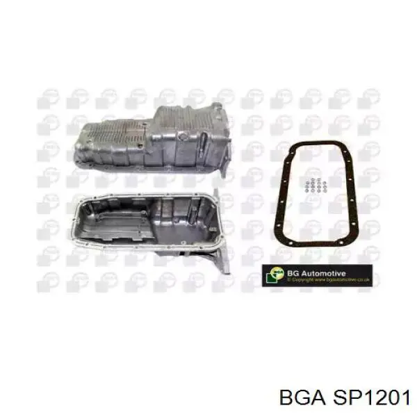 SP1201 BGA поддон масляный картера двигателя