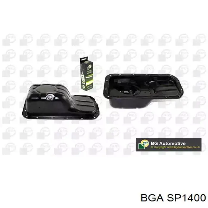 Cárter de aceite del motor SP1400 BGA