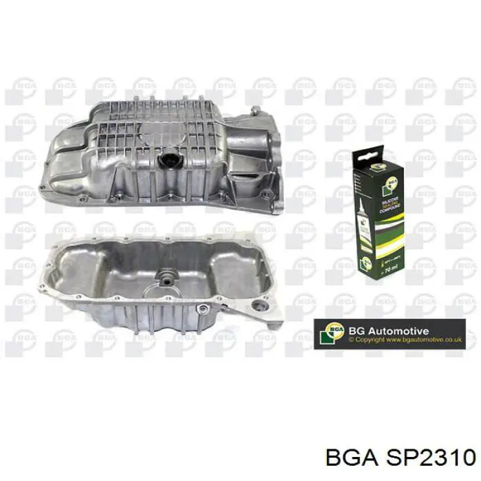 SP2310 BGA поддон масляный картера двигателя