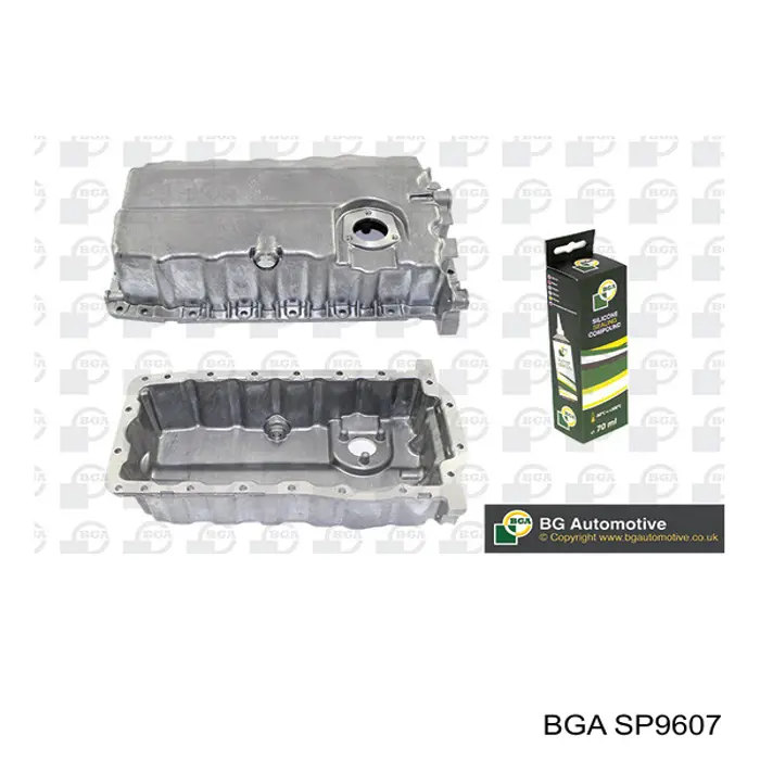 Масляный поддон двигателя BGA SP9607 цена, от 53.81 USD