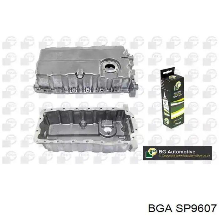 Поддон масляный картера двигателя BGA SP9607