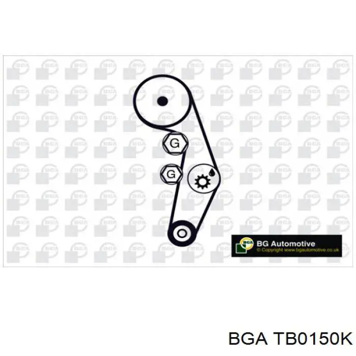ГРМ ремни, комплект BGA TB0150K цена, от 66.59 USD