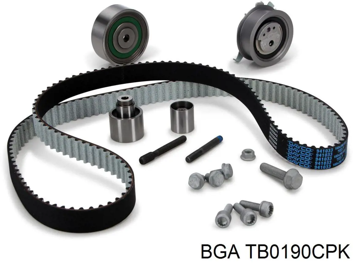 Ремень ГРМ, комплект BGA TB0190CPK