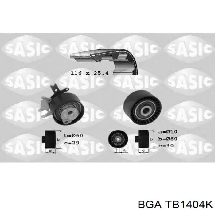 Комплект ГРМ TB1404K BGA