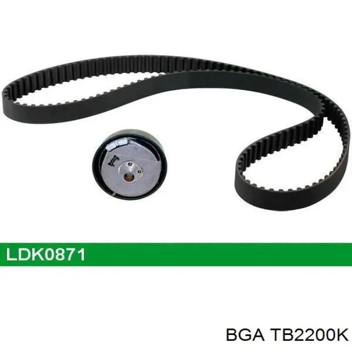Ремень ГРМ, комплект BGA TB2200K