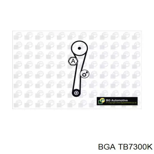 ГРМ ремни, комплект BGA TB7300K цена, от 35.70 USD