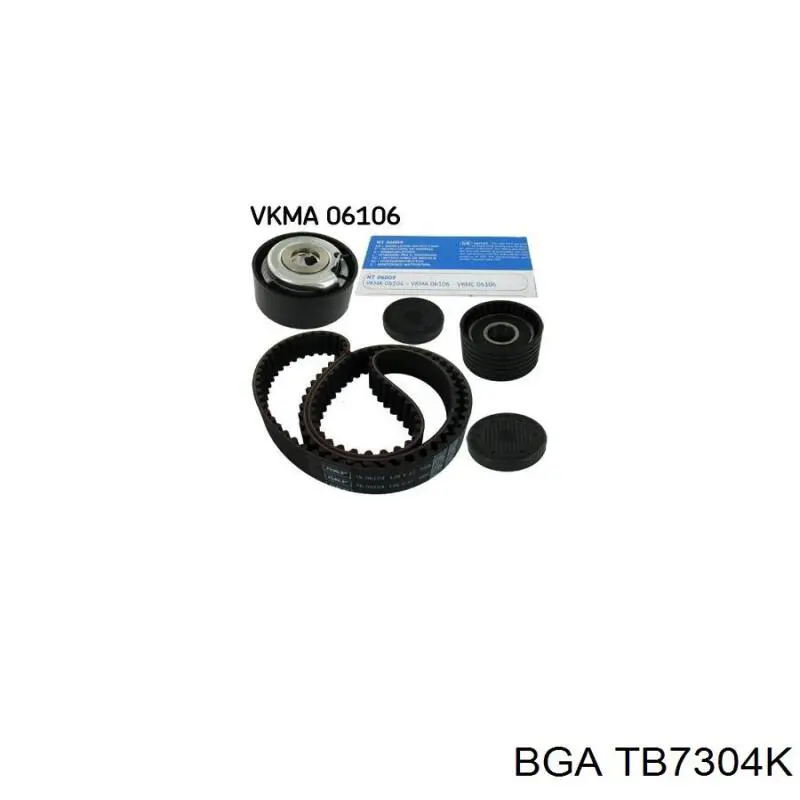 ГРМ ремни, комплект BGA TB7304K цена, от 64.82 USD