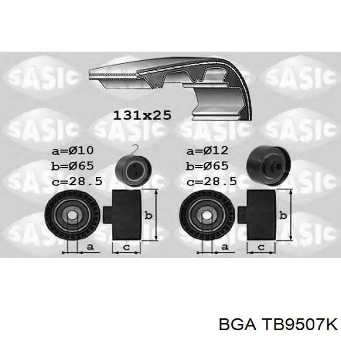 Комплект ГРМ TB9507K BGA