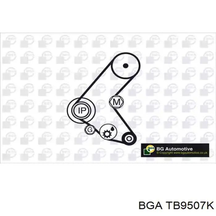 Комплект ремня ГРМ TB9507K BGA