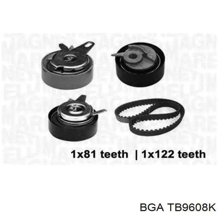 ГРМ ремни, комплект BGA TB9608K цена, от 97.44 USD