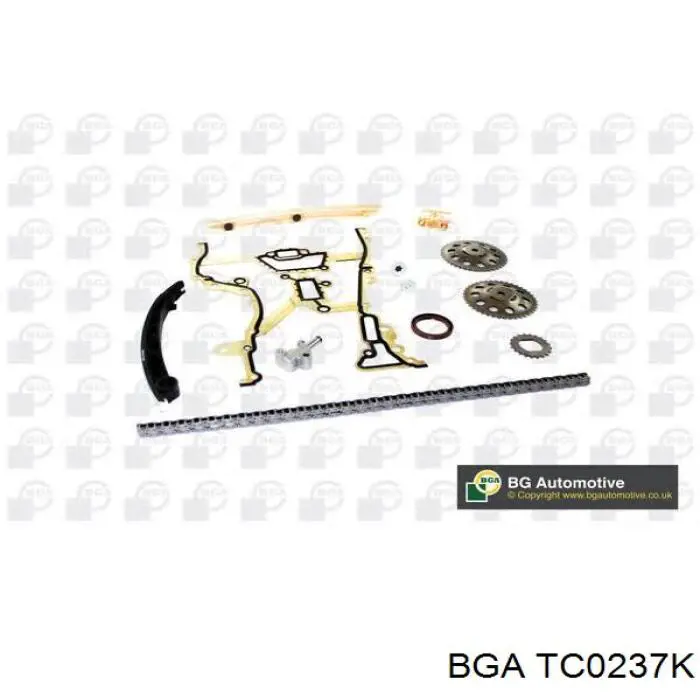 Ремкомплект ГРМ BGA TC0237K цена, от 64.89 USD