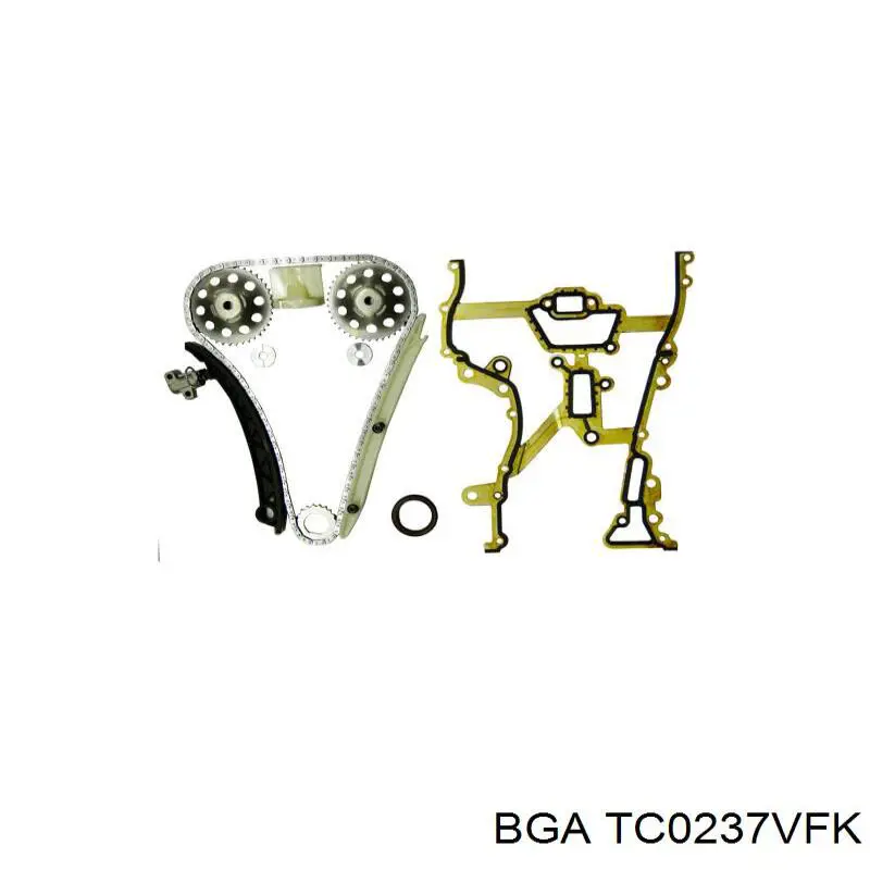 Ремкомплект ГРМ BGA TC0237VFK цена, от 132.02 USD