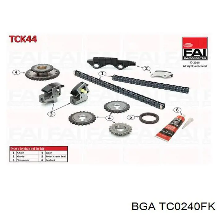 TC0240FK BGA Комплект цепи