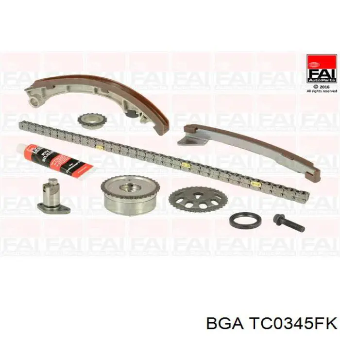Ремкомплект ГРМ BGA TC0345FK цена, от 92.96 USD
