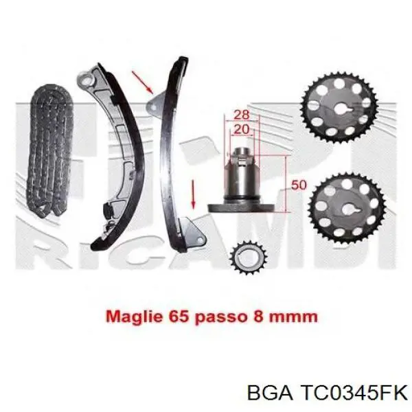 Купить TC0345FK BGA Набор цепи грм
