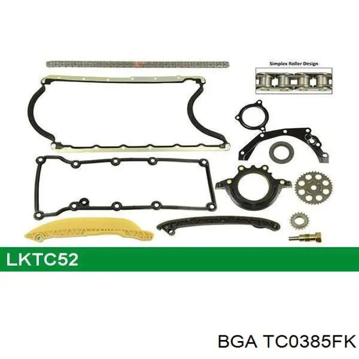 341500000340 Magneti Marelli Комплект цепи