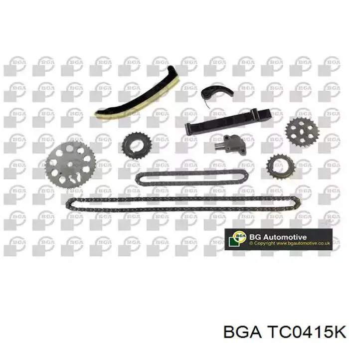 TC0415K BGA комплект цепи грм