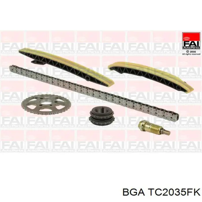 Ремкомплект ГРМ BGA TC2035FK цена, от 187.32 USD