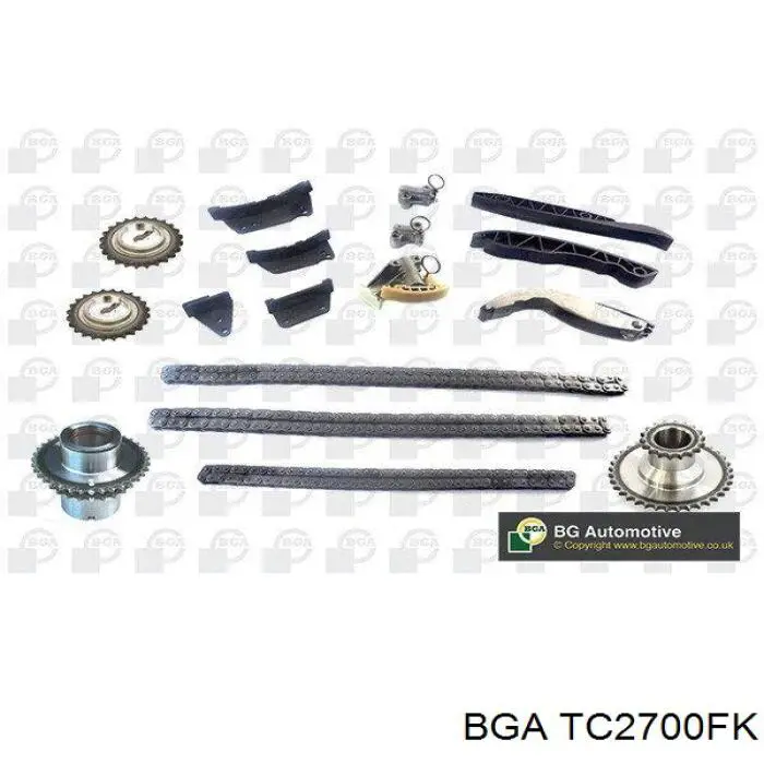 Ремкомплект ГРМ BGA TC2700FK цена, от 259.83 USD