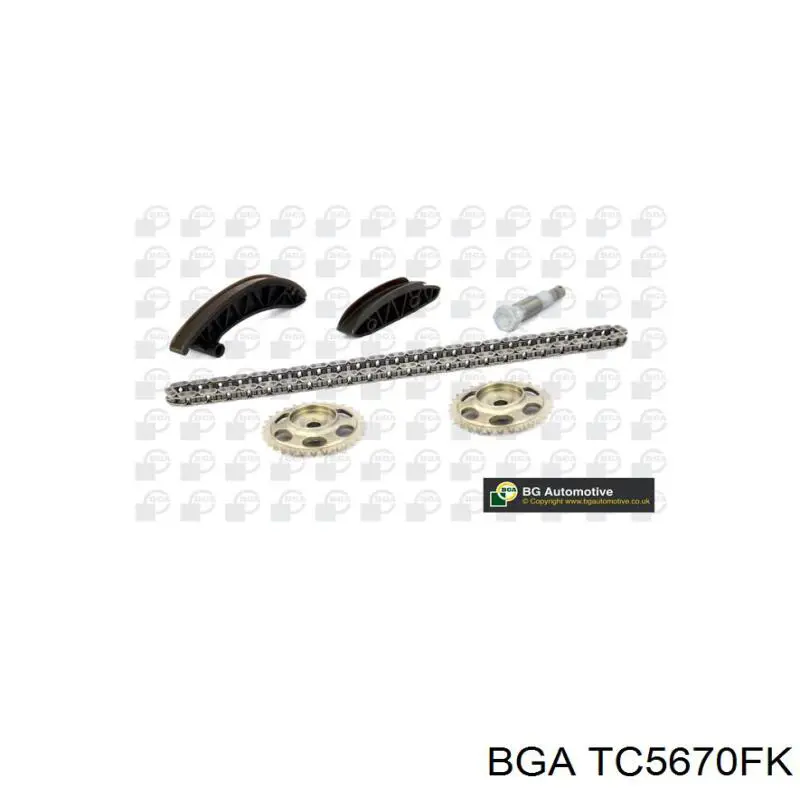 Ремкомплект ГРМ BGA TC5670FK цена, от 157.68 USD
