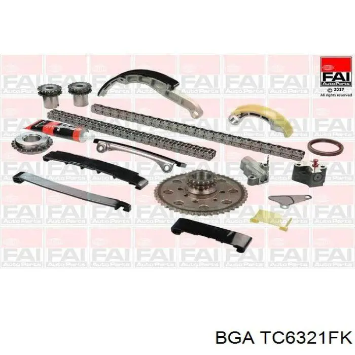 Ремкомплект ГРМ BGA TC6321FK цена, от 269.10 USD