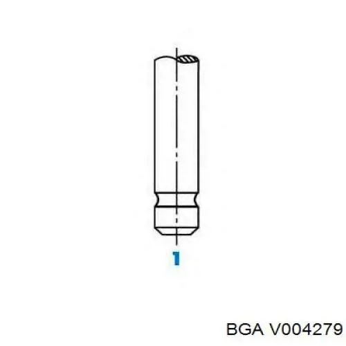 Клапан впускной Хонда Аккорд V