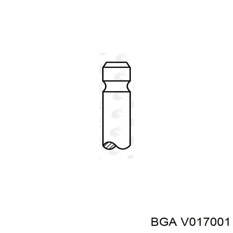 Выпускной клапан двигателя BGA V017001 цена, от 2.70 USD