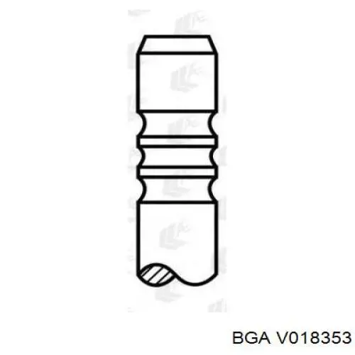 Впускной клапан V018353 BGA