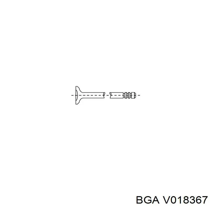 Клапан впускной BGA V018367 цена, от 4.93 USD