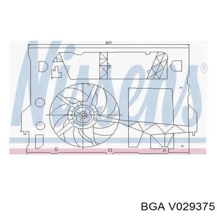 Клапан впускний V029375 BGA