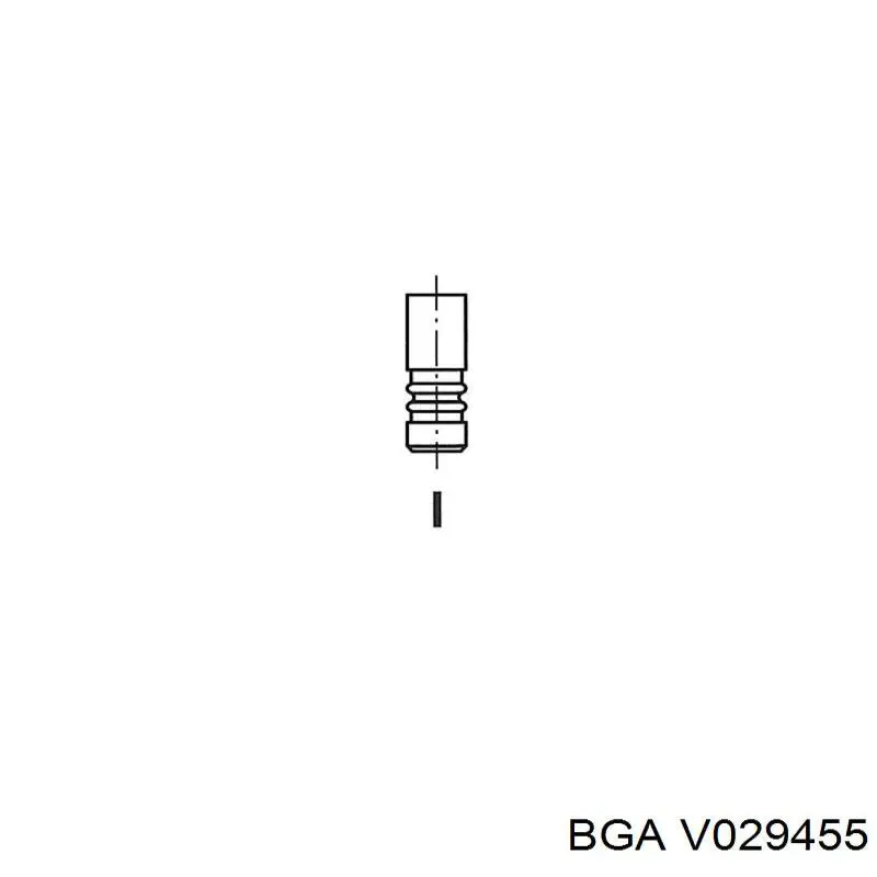 Впускной клапан 0641045 Opel