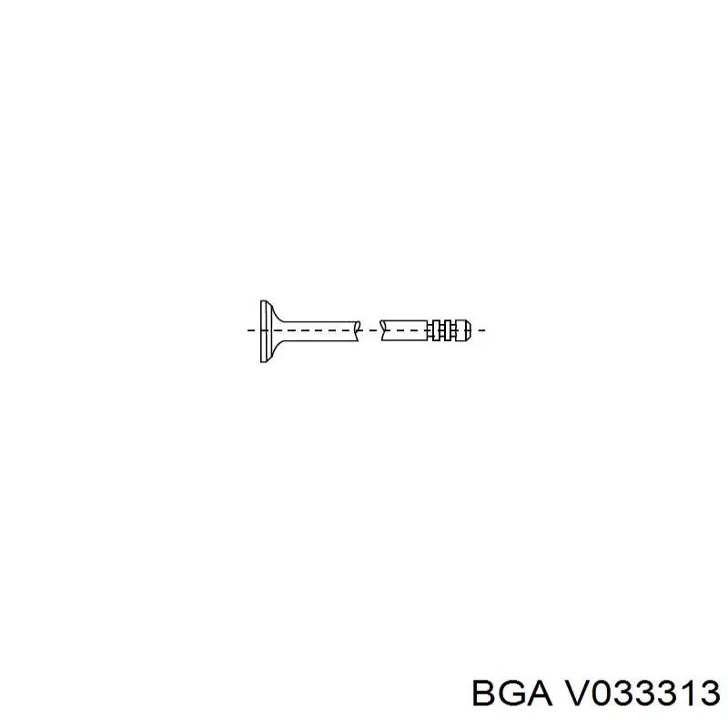 Купить V033313 BGA Впускной клапан