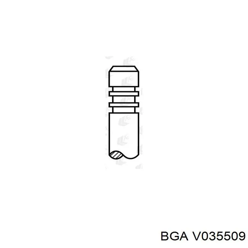 V035509 BGA Выхлопной клапан