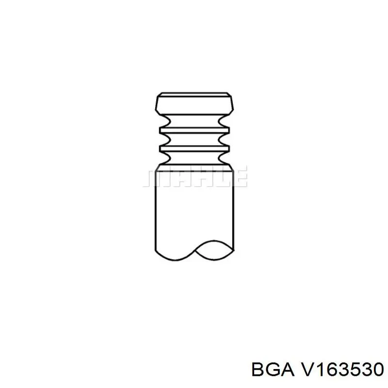Купить V163530 BGA Впускной клапан